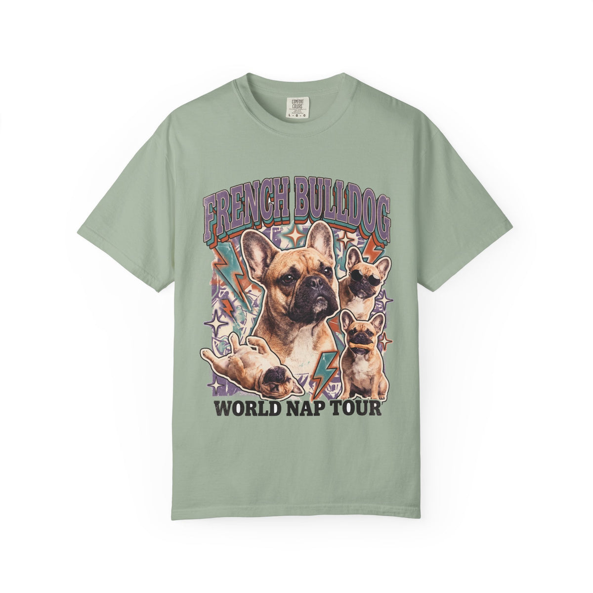 World Nap Tour French Bulldog Tee