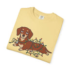 Helping Dachshund Christmas Tee