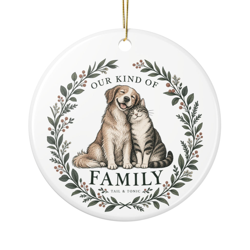 Our Kind of Family Pet Keepsake Ornament by Tail & Tonic - product photo 1