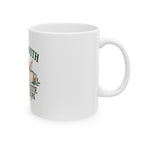 Coffee With My Favorite Companion Ceramic Mug by Tail & Tonic - product photo 4