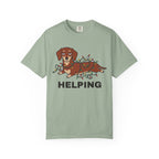 Helping Dachshund Christmas Tee
