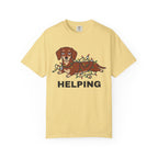 Helping Dachshund Christmas Tee