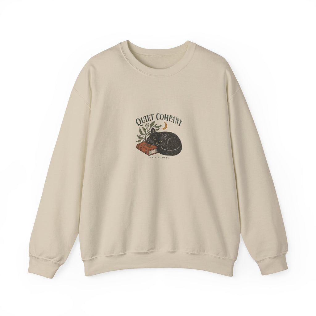 Quiet Company Black Cat Crewneck by Tail & Tonic - product photo 1