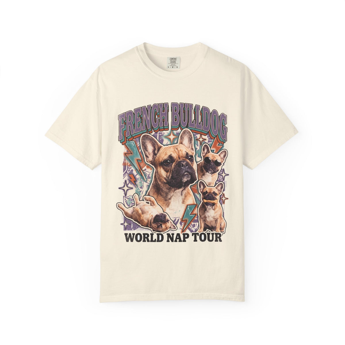 World Nap Tour French Bulldog Tee