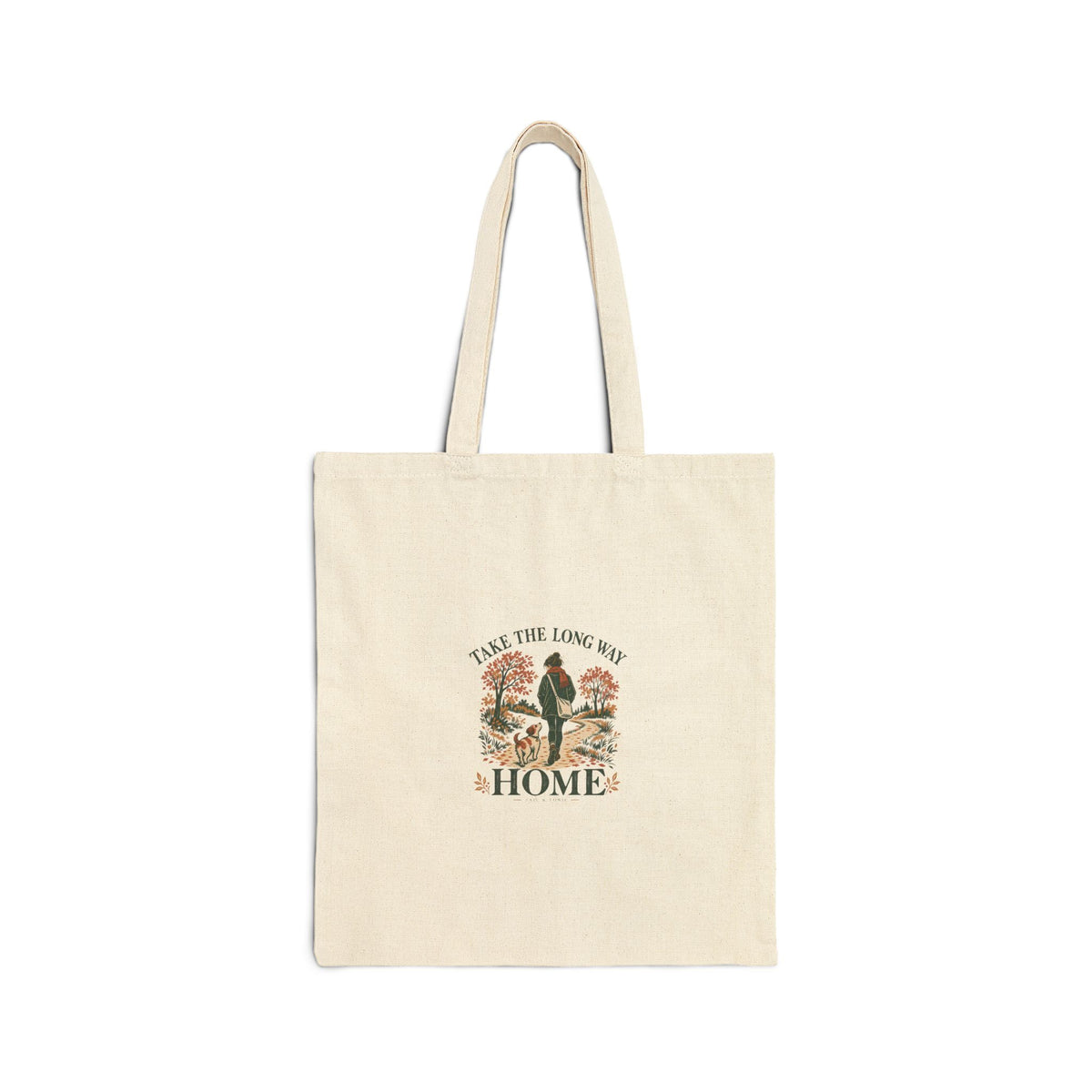 Take the Long Way Home Autumn Walk Tote by Tail & Tonic - product photo 1
