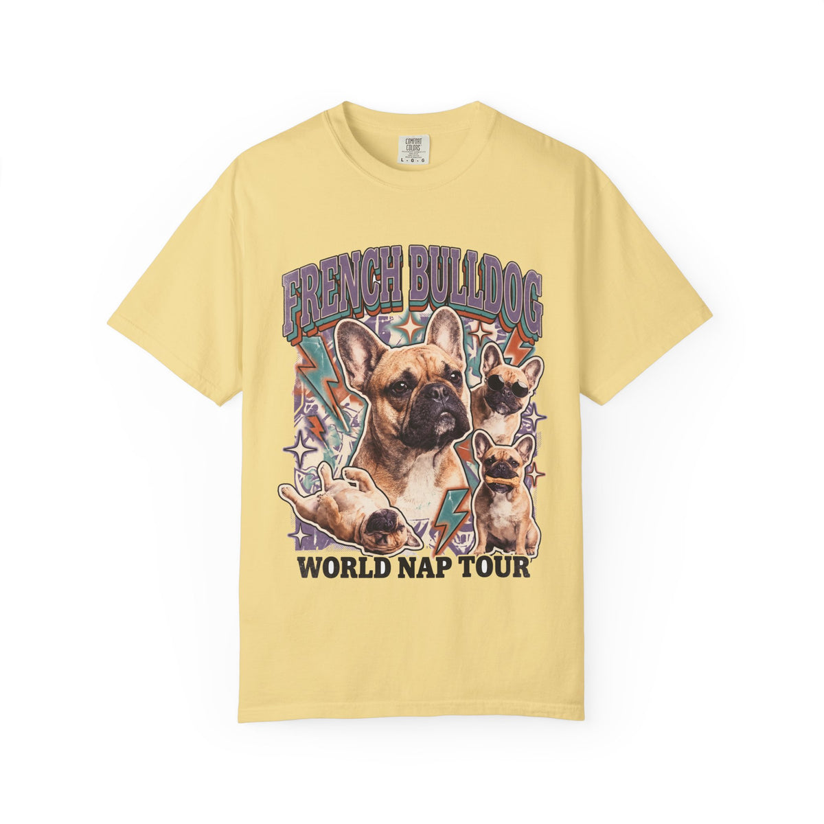 World Nap Tour French Bulldog Tee