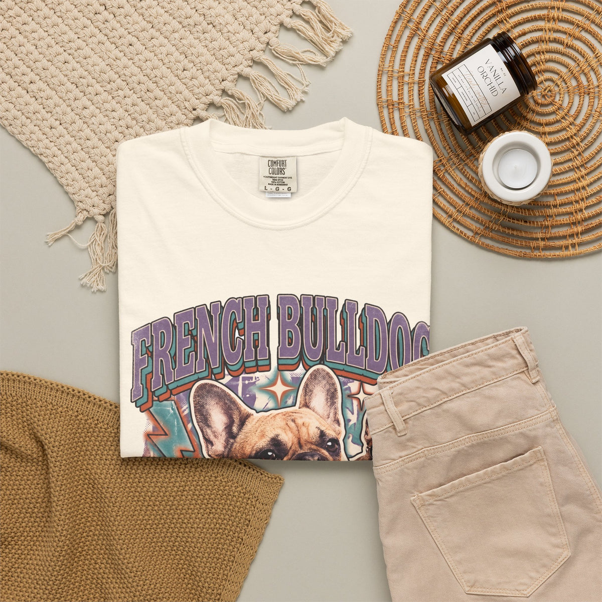 World Nap Tour French Bulldog Tee